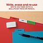 Staples Write & Erase Paper Dividers, Assorted Colors, 5-Tabs (13512/23180)~#|#~D708E6C3-CC83-4954-854708A253316439_sc7