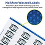 Avery Laser/Inkjet Multipurpose Labels, 2.25" x ", Glossy White, 525/Pack (94061)~#|#~D70D4680-2A73-4F3F-A5338DF2EB6FD56A_sc7