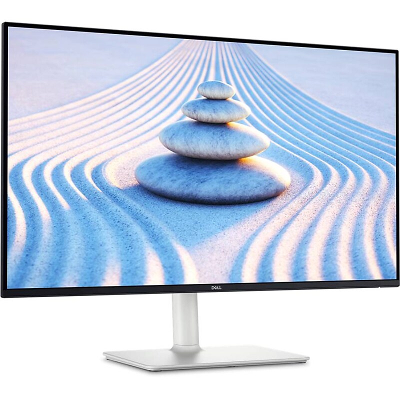 Dell 27" Plus FHD LCD Monitor, Adjustable, Ash White (S2725HS) image 1