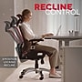 Staples Hyken Ergonomic Mesh Swivel Task Chair, Maroon (ST63138)~#|#~D70E5095-BAC8-4297-A8F3DC10BBB0F8E1_sc7