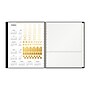 2025-2026 Day Designer for Blue Sky Black Pebble 8" x 10" Academic Year Weekly & Monthly Planner, Plastic Cover, Black (151068)~#|#~D71A1555-13B6-4A89-81B895C41D823DDF_sc7
