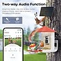 PerchMe Smart Bird Feeder with Camera, Vermilion Canopy (SF-BF-VC01)~#|#~D71A4D4D-1FCA-4418-B5A9DF8C14FE51A4_sc7