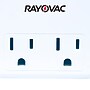 RAYOVAC 2-Outlet 2-USB Portable Surge Protector Wall Tap, 300-Joules, White (SS-Q301C)~#|#~D71AB953-30B4-4869-9BD127F3AE1ACC1B_sc7