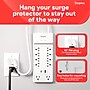 Staples TECH 10-Outlet 2-USB Port Surge Protector, 6', 3000 Joules, White (ST62776)~#|#~D71F2B97-98C3-4D91-9553C98C2F0F2CC4_sc7