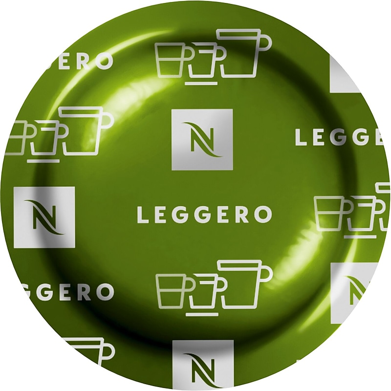 Nespresso Leggero Coffee Nespresso Professional Capsules, Espresso Roast, 50/Box (8903.84) image 1