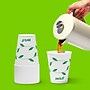 Perk™ Eco Compostable Paper Hot Cup, 12 Oz., White/Green, 50/Pack (PK56222)~#|#~D724A8CF-82F5-4DDE-A965EDBD1AE2ADD3_sc7