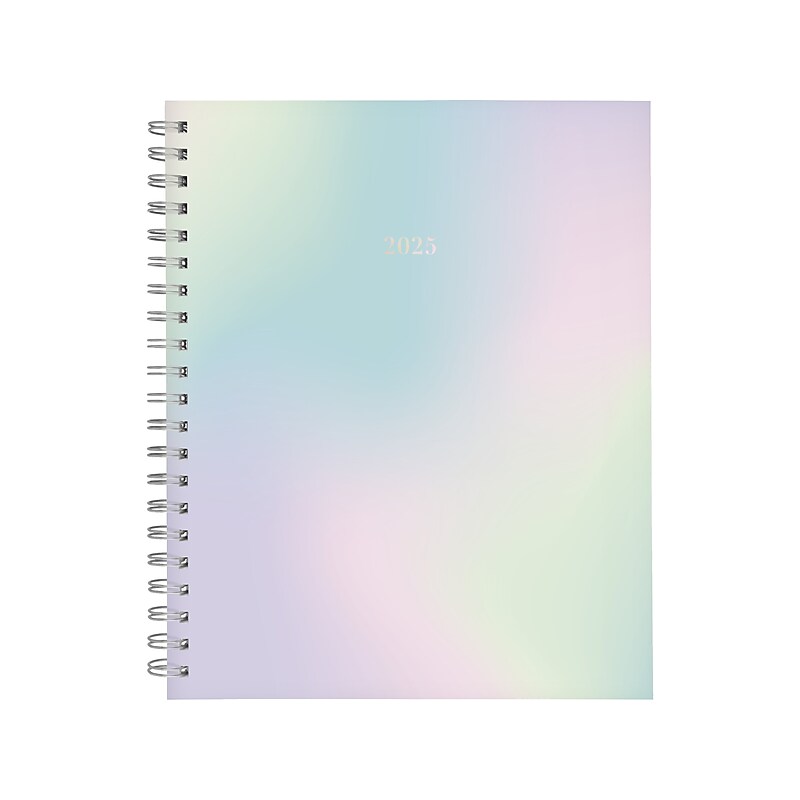 2025 Cambridge Ombre 8.5" x 11" Weekly & Monthly Planner, Poly Cover, Multicolor (1731-905-25) image 1