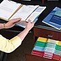 Smead Pressboard Classification File Folder w/Wallet Divider and SafeSHIELD Fasteners, 2" Exp., Legal, Yellow, 10/Box (19084)~#|#~D72D724A-B925-404B-9630EE399E70890B_sc7