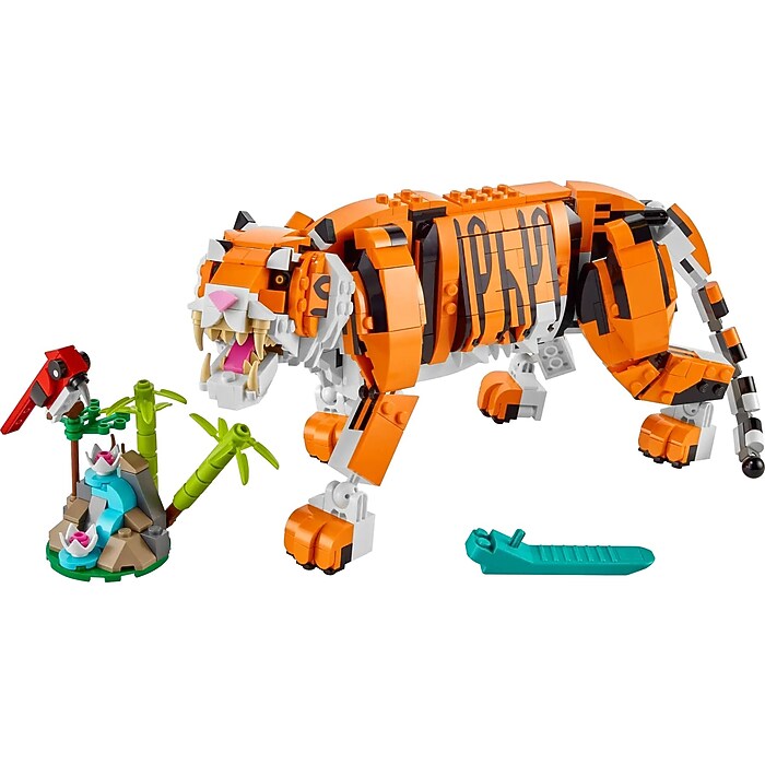 LEGO Creator 3-in-1 Majestic Tiger Building Set (31129) | Staples