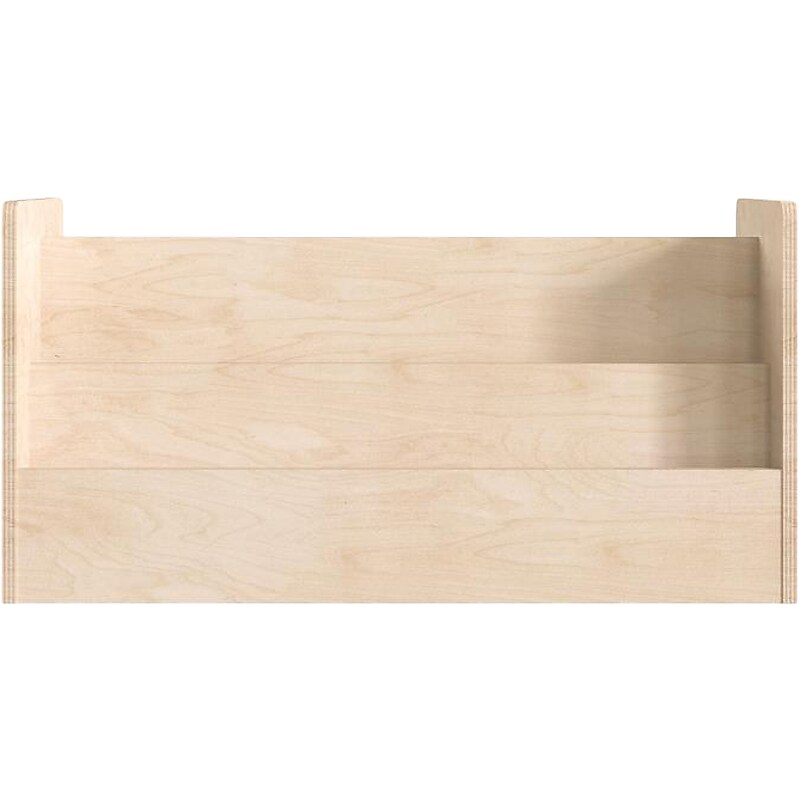 Flash Furniture Bright Beginnings Display Shelf Unit, 16"H x 31.5"W x 13"D, Brown (MK-KE20772-GG) image 1