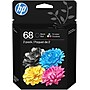 HP 68 Black/Tri-Color Standard Ink Cartridges 2/Pack, Works with Envy 6100e, 6500e Series (6L6S2TN)~#|#~D73CFFFA-FF08-4131-AC91B4DBB7F7DBFD_sc7