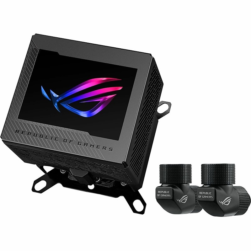 Asus ROG RYUJIN 120mm Fluid Shield Bearing Liquid Cooling Systems with RGB Lighting ( (ROG RYUJIN III WB) image 1