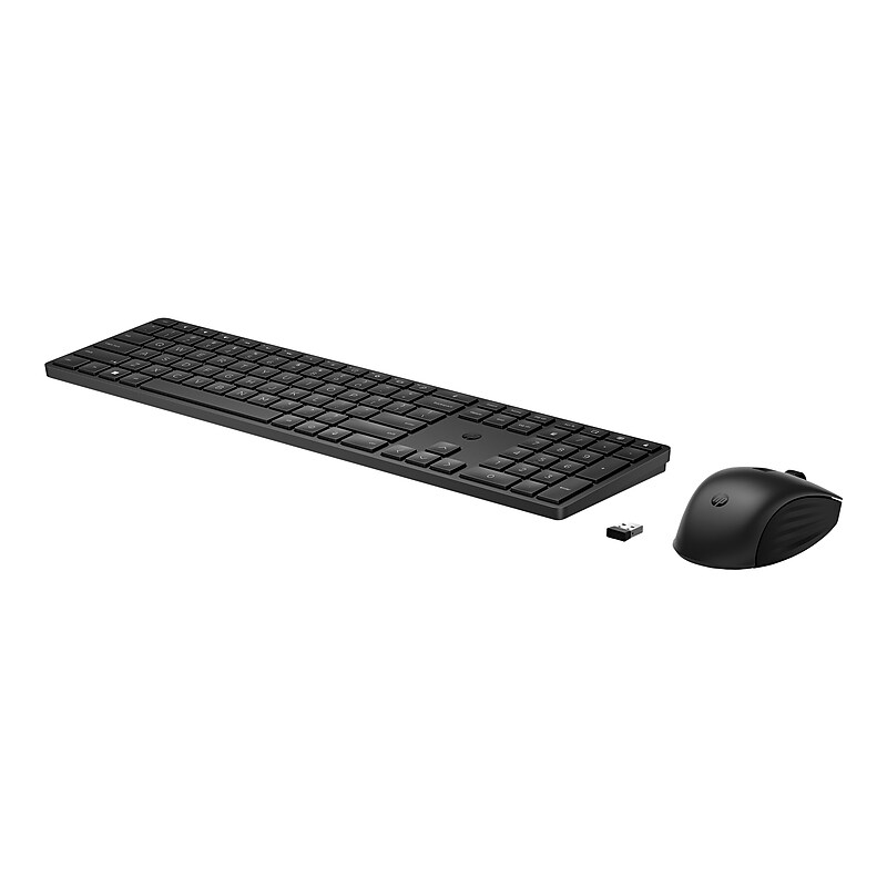 HP 650 Wireless Keyboard and Optical Mouse Combo, Black (HP4R013AA) image 1
