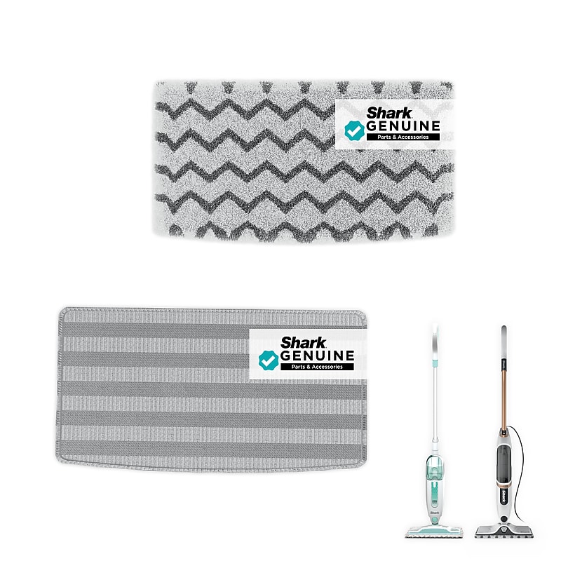 Shark Microfiber 12.4" Wet Mop Pad, Grey (1153FCS2000) image 1