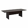 Bush Business Furniture 96W x 42D Boat Shaped Conference Table with Wood Base, Mocha Cherry (99TB9642MRK)~#|#~D74E07C4-5983-476F-8632BDD6BE93FE6F_sc7