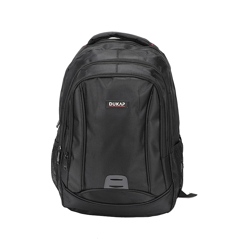 DUKAP NORIC Executive Laptop Compatible Backpack, Medium, Black (BDK-NOR-BLK) image 1