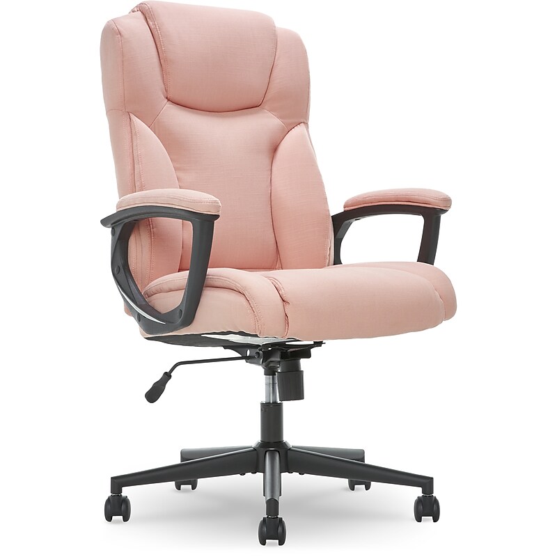 Serta Hannah II Fabric Executive Chair, Pink (43672G) image 1