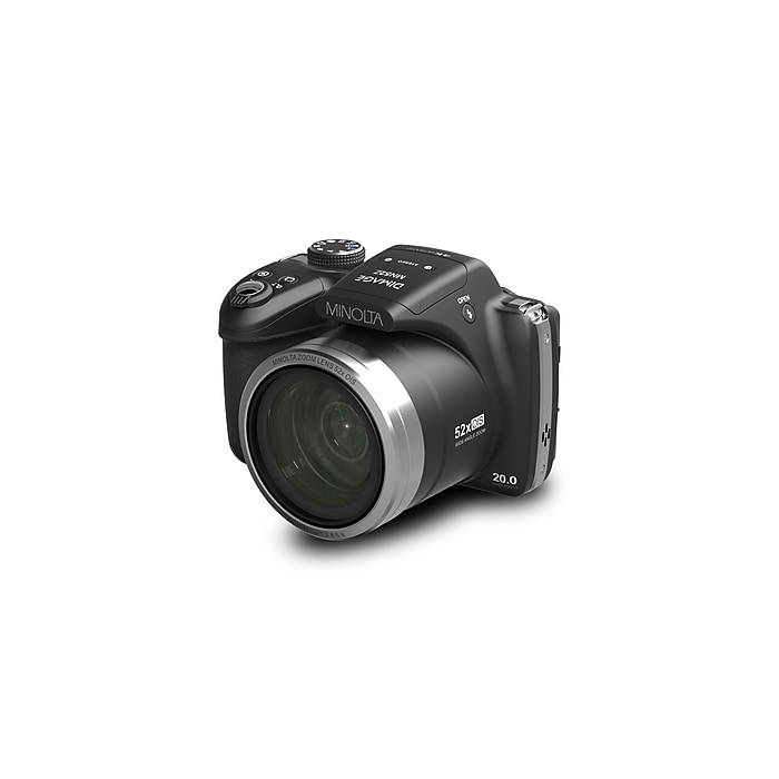 MINOLTA DiMAGE 20 Megapixels Digital Point & Shoot Camera, 52x