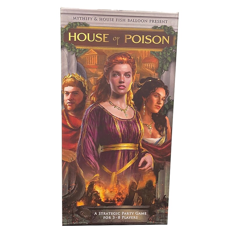 House Fish Balloon House of Poison Card Game (HFBHP) image 1