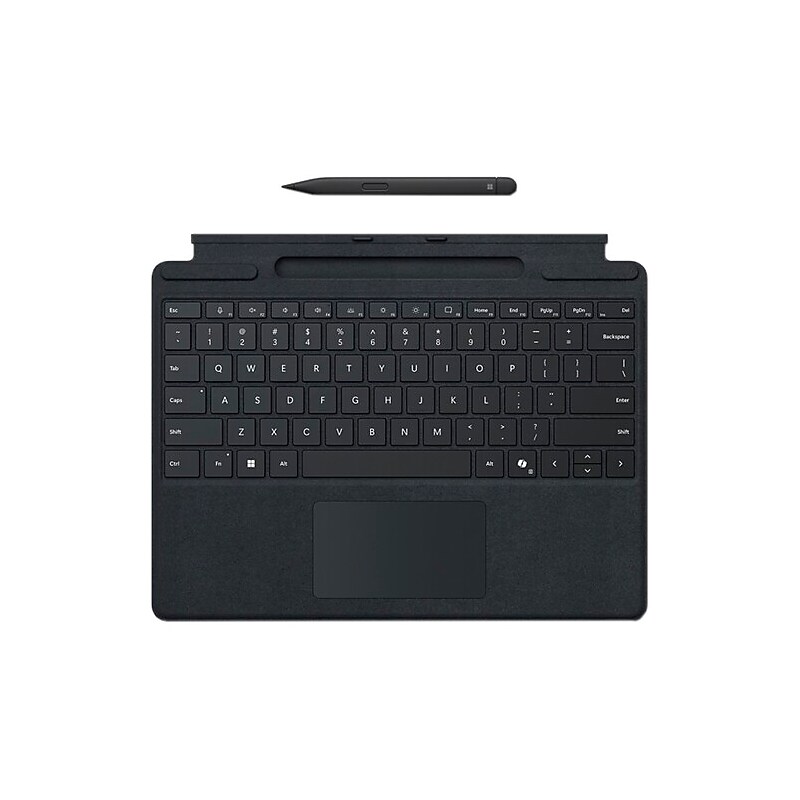 Microsoft Surface Pro Keyboard with Slim Pen for Business, Black (8X8-00141) image 1