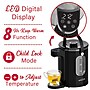 Brentwood 3.17-Qt. 1,100-Watt Digital Glass Instant Hot Water Dispenser with Tea Infuser, Black (KT-2230BK)~#|#~D75B4DD5-A178-4397-83D876BC831082E1_sc7