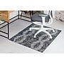 Anji Mountain Rug'd Smiljan Carpet & Hard Floor Chair Mat, 36" x 48", Black/White Polyester (AMB9022)~#|#~D760CFB3-9251-494B-867D041463359561_sc7
