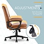 Click365 Classic Comfort Ergonomic Bonded Leather Swivel Executive Chair, Cognac (CCHR10024A)~#|#~D760D6E5-5851-4B4F-9A42A89B3BA05164_sc7