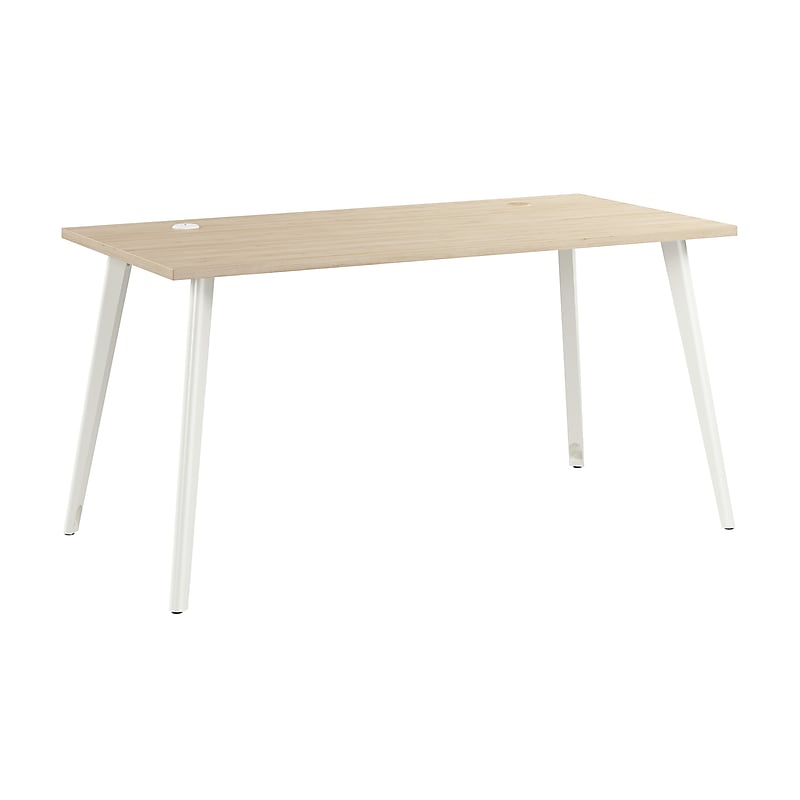 Bush Business Furniture Vista 60"W Computer Desk, Natural Elm (VSD160NE) image 1