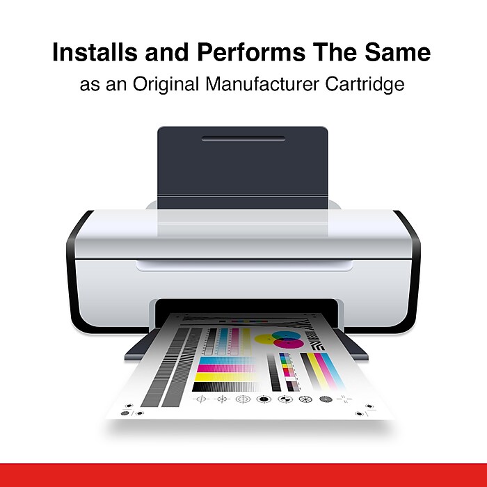 Staples 64XL/64 Remanufactured Black High Yield & Tri-Color Ink