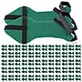 BISON LIFE Washable Shoe Scrubber, Adult, Green, 60/Pair (BPSH-ES-WSG-1G-60)~#|#~D77042FB-ED78-4486-B11A7AF0400BAD5A_sc7