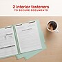 Staples Heavy Duty Pressboard Classification Folder, 2" Expansion, Letter Size, Green, 25/Pack (ST62738)~#|#~D7711354-3F0B-4498-A6130819D768C21F_sc7