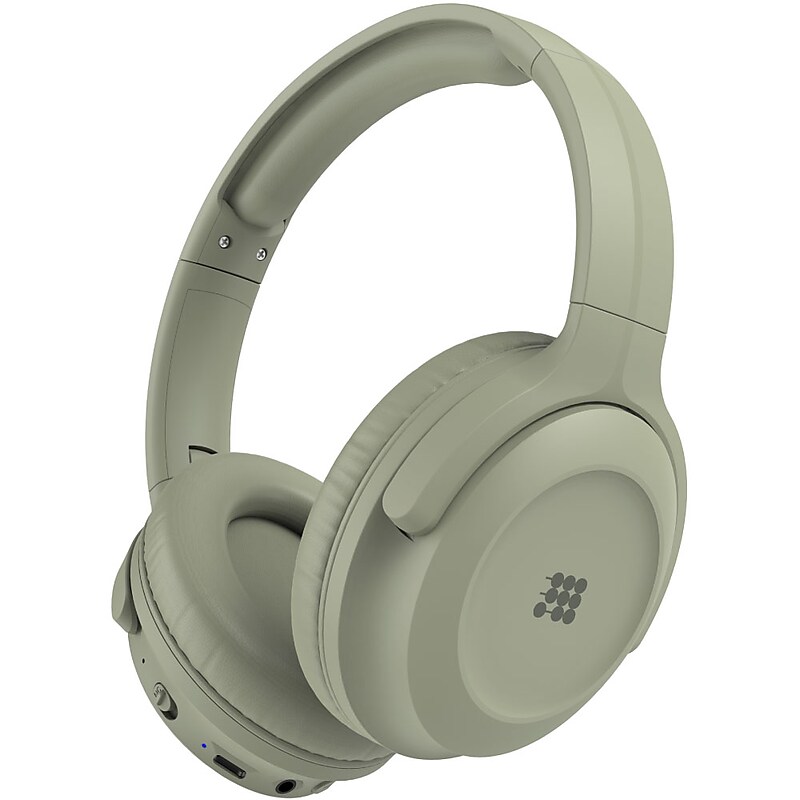 Cubitt Studio Wireless Active Noise Canceling Over-Ear Headphones, Bluetooth, Green (CTANC-3) image 1
