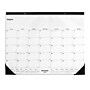 2026 Staples 22" x 17" Monthly Desk Pad Calendar, Unlined, Black/White (ST58448-26)~#|#~D7747DCA-A7BE-4743-B63FF4D9824C0607_sc7