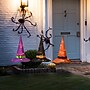 National Tree Company 23" Pre-Lit Multicolor Witch’s Hat Garden Stakes (MZ17-6618B)~#|#~D774CBBE-F92C-452A-9A7A008ED757913F_sc7