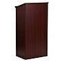 AdirOffice 46" Speaker Podium Lectern, Mahogany (661-01-BLK-PKG)~#|#~D7755E04-94F1-47CD-9AA4745E2746FB36_sc7