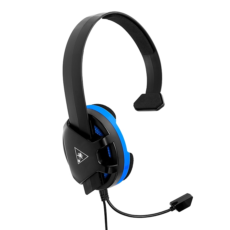 Turtle Beach Recon Chat 3.5mm Gaming Headset, Xbox Series X|S, Xbox One, Nintendo Switch, PC, Blue (TBS-3345-01) image 1