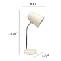 Simple Designs Sleek Essentials LED Desk Lamp, 15.28", Cream (LD1075-CRM)~#|#~D778BB73-EC1E-41BF-B51F9E314D20CF25_sc7