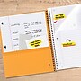 Five Star? Spiral Notebook Plus Study App, 1 Subject, Wide Ruled, 8" x 10.5", 6 Pack, Assorted Colors (930080)~#|#~D77C693F-FE4D-4D81-B8EAB3FE95D804FB_sc7