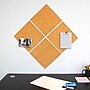 Flipside Cork Tile, 12" x 12", 4/Pack, 4 Packs/Carton (10058-4)~#|#~D77D799A-4D91-428A-BFD314C188D5ED57_sc7