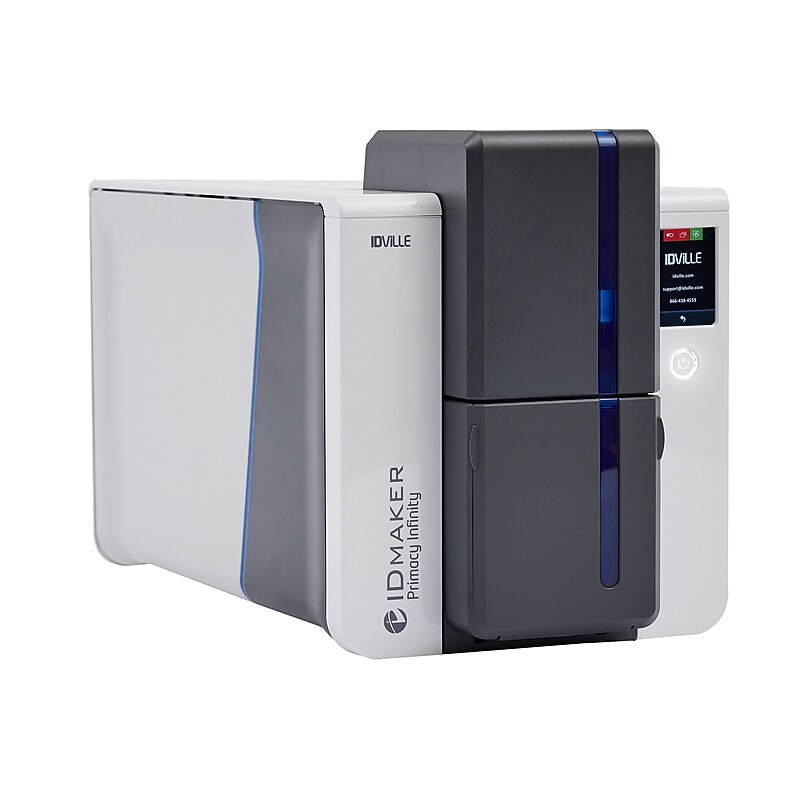 IDville ID Maker Infinity 2-Sided Printer with LCD Screen Starter Kit (1314231SK31) image 1