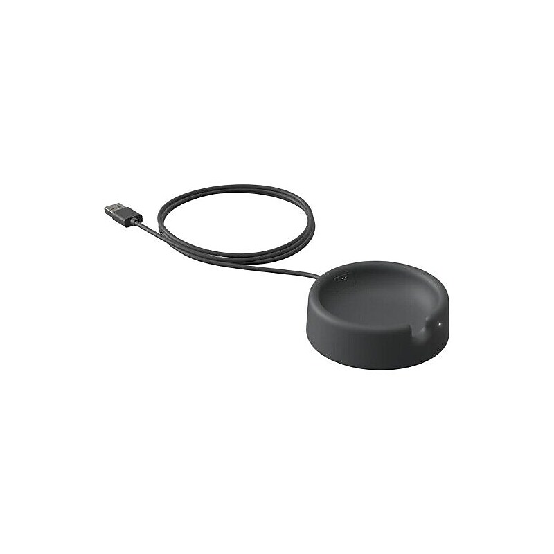 Logitech Zone Wireless 2 Magnetic USB-A Charging Stand for Zone Wireless 2 Headset, Black (989-001175) image 1