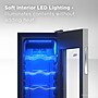 TCL LED Display Wine Cooler, 1.24 Cu. Ft., Stainless Steel (TRW12F6AS)~#|#~D785A446-34E7-460D-A0569A4463964D44_sc7