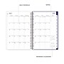 2025-2026 Blue Sky Floral 5" x 8" Academic Year Weekly & Monthly Student Planner, Plastic Cover, Finlee Purple (155820)~#|#~D7867CE8-C87D-438A-88724F63A7D8CD62_sc7