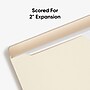 Smead Recycled Reinforced File Jacket, 2" Expansion, Legal Size, Manila, 50/Box (76560)~#|#~D787BCED-3C2A-447D-8F7060FA1C176D35_sc7