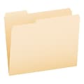 Pendaflex Essentials File Folders, 1/3-Cut Tab, Letter Size, Manila, 100/Box (752 1/3)