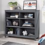 Sauder Dover Edge 36"H Bookcase, Denim Oak (433530)~#|#~D797CBE2-E3F4-469B-B593657B09259543_sc7