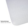 Mind Reader Hard Floor Chair Mat, 35" x 47'', Clear (FLCREC-CLR)~#|#~D7A3031A-0B79-4132-8542583C6F3EB628_sc7