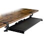 Mount-It! Adjustable 30"W Clamp-On Keyboard and Mouse Tray, Black (MI-7181)~#|#~D7A557FA-AD1E-4DD9-89DDA60FA509655D_sc7