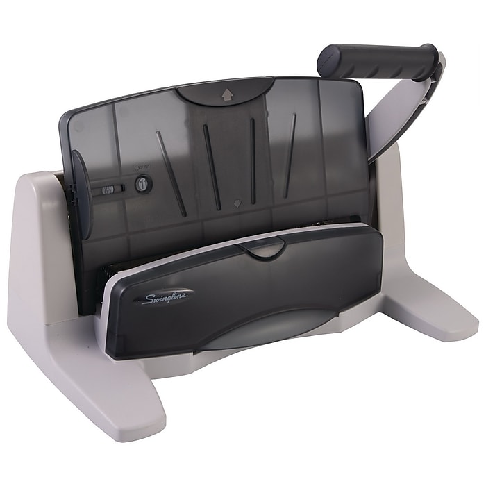 Swingline LightTouch Desktop Adjustable Hole Punch, 40 Sheet