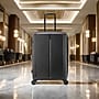 DUKAP Airley 25.79" Hardside Suitcase, 4-Wheeled Spinner, TSA Checkpoint Friendly, Black (DKAIR00M-BLK)~#|#~D7B5BD35-672A-427D-9A19A0E09F64F493_sc7